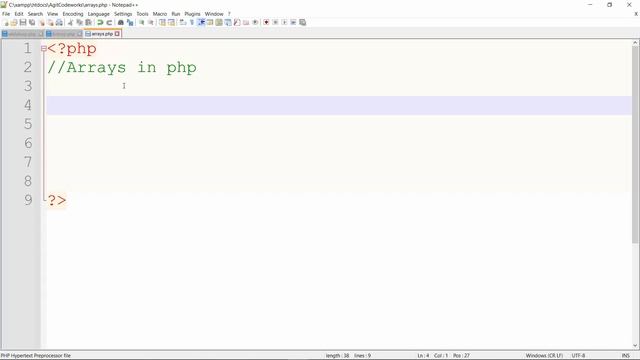 11  - Arrays in PHP