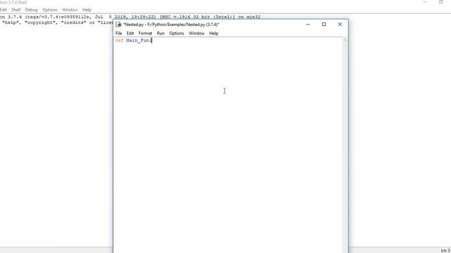 Python tutorial | Nested functions in Python | python nested methods смотреть онлайн