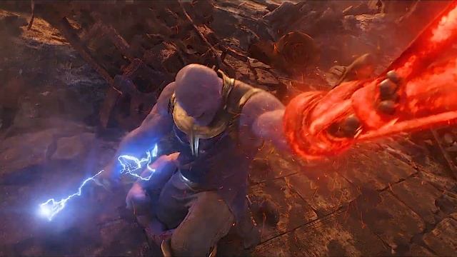 Avengers Vs Thanos Titan Battle Scene In Hindi - Avengers Infinity War Movie CLIP HD
