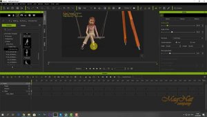 iClone 7 Уроки от MagNat Урок 135 привязка аватара к качелям