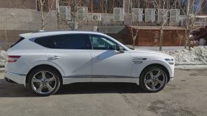 GENESIS GV-80, 2020 г.в., 3,0 л турбодизель, 249л.с., комплектация LUXURY в Москве на Алексеевской!