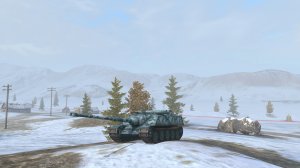 Tanks Blitz первый бой в рандоме на AMX AC 48 = мастер.