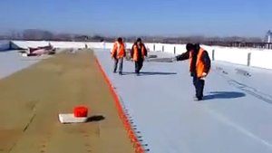 Монтаж пвх мембраны
