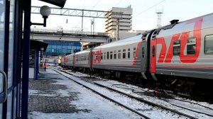 Прибытие ЭП20-011 С поездом №12 Адлер-Москва