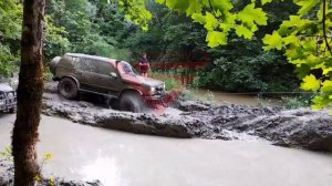 Новосадовый - Эриванская.
Очередная засада пройдена, лебедка отработала четко.