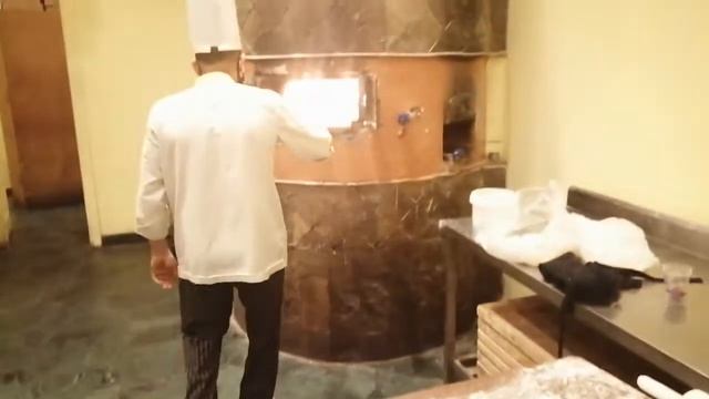 Египетские лепешки в печи.