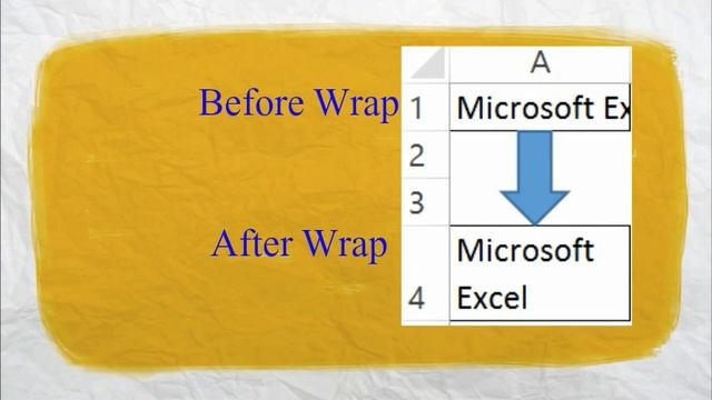 WRAP TEXT IN EXCEL смотреть онлайн