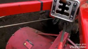 Мотоблок FORTE 10л.с. - работа с фрезой