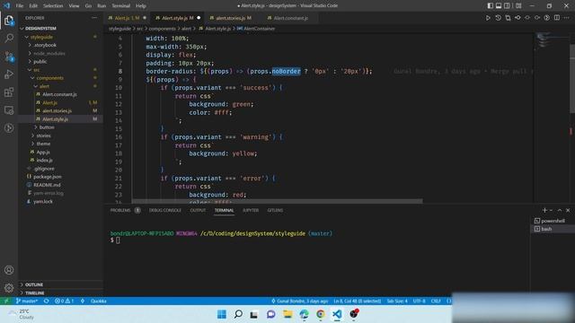 Creating Reusable React Components with Storybook and Styled Components | Web Development Tutorial