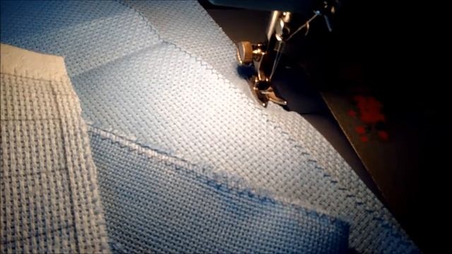 # 129 Обработка края на канве смотреть онлайн