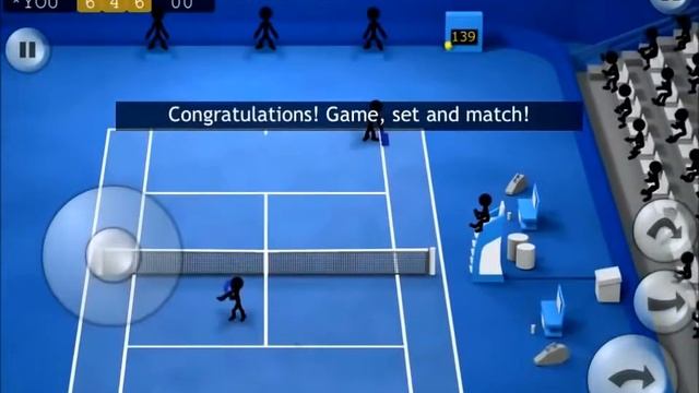 Stickman Tennis - Gameplay AppGemeinde смотреть онлайн