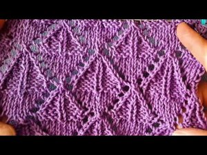 Лодочки с парусами / узор спицами