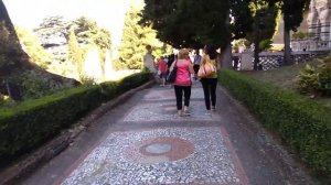 Вилла д'эсте в городе Тиволи - сказочные фонтаны Италии.