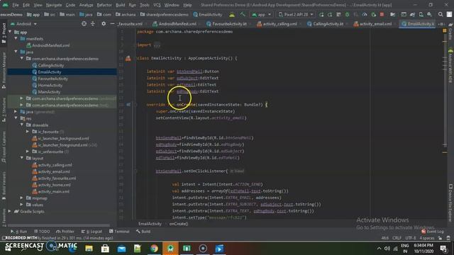 Send Email from our Android App #androidprojects #android #kotlin @knowledgebase2612