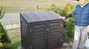 Wheelie Bin Storage Shed from Hideawayz