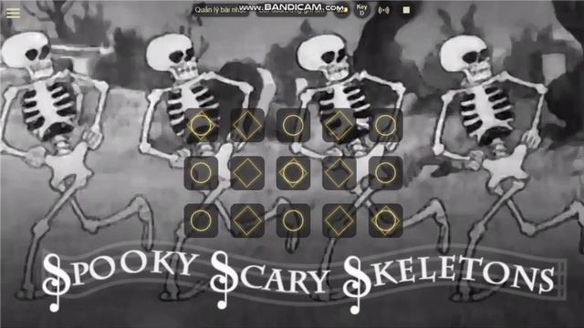[Sky: Children of the light] music sheet - Spooky Scary Skeletons (short ver) смотреть онлайн