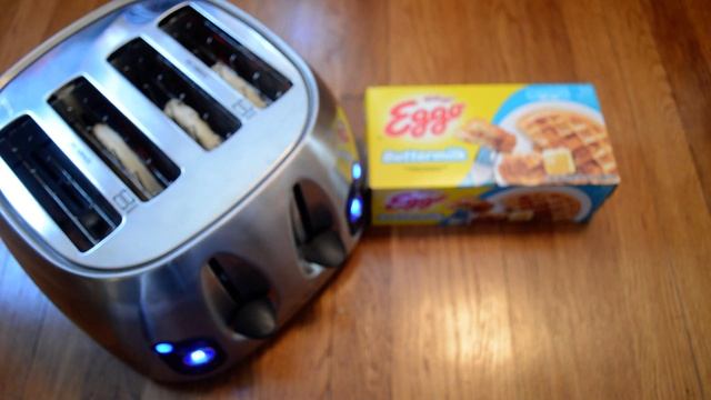 Unboxing Eggo Buttermilk Waffles 10 Waffle Box