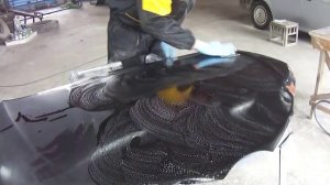 Матирование детали под покраску