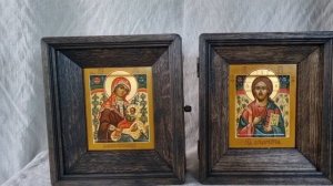 Венчальная пара, иконы на венчание.