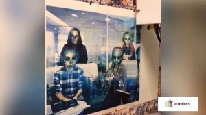 Artrobots печать на стене / вертикальная печать / робот принтер / подборка