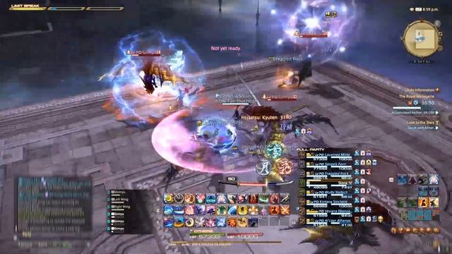 Final Fantasy XIV Royal Menagerie - Shinryu, 8 Man Trial, Samurai POV смотреть онлайн