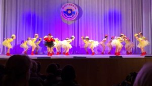 Ансамбль мажореток «Истра» - Танец «Цыплята» - 2017.12.10