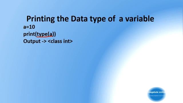 PYTHON 01 Variables & Input Output