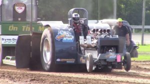 2022 Multi-Engine Modified Tractor Pulling! Matt Calland Memorial Pull. Urbana, OH..mp4