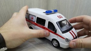 Реалистичная Газель игрушка скорая помощь фирмы Некст