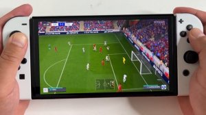 FIFA 23 OLED Nintendo Switch Gameplay