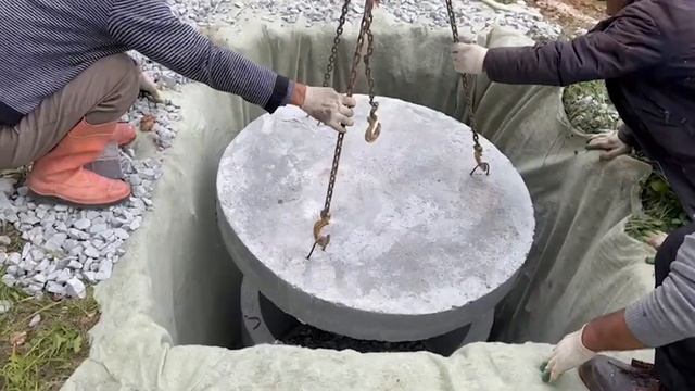 Создание дренажного колодца