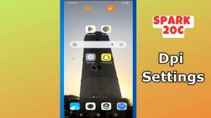 Dpi Settings Tecno Spark 20c || How to change Dpi settings || How to set Dpi options
