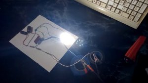 Подключение светодиодной лампы без драйвера Эксперимент (Connecting an LED lamp without a driver)