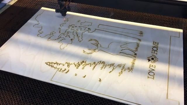 Лазерная резка фанеры смотреть онлайн