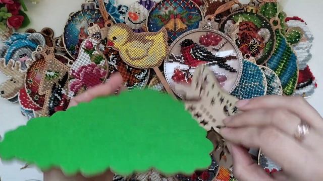 #вышивкабисером Моя коллекция бисерных игрушек(44 Волшебная страна,7 Вудстич,2Вирена, 4Вдохновение)