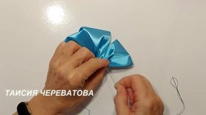Самые СИМПАТИЧНЫЕ БАБОЧКИ - БАНТИКИ из Атласной ленты своими руками. Легко! Красиво! Быстро! DIY