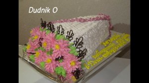 Торты БУКЕТЫ ЦВЕТОВ Мои работы Кремовые торты Bouquets of flowers Cakes