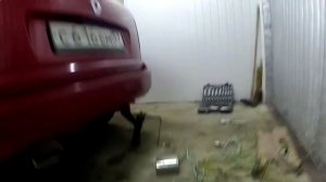 Раздвоенный выхлоп на Рено Лагуна 2