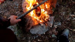 Велопоход в ноябре , 3 дня в палатке , щука ,уха )