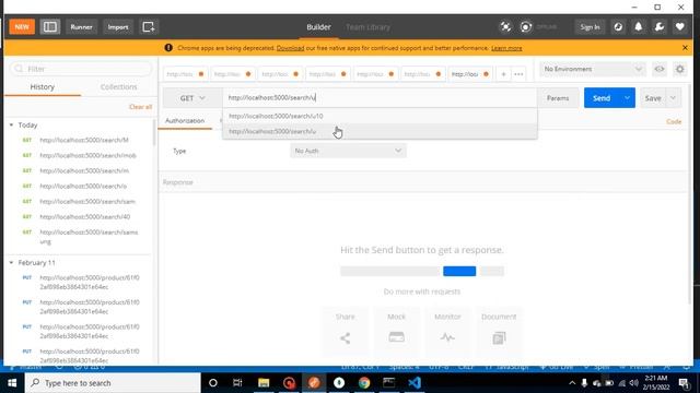 React and node JS project #31 Search API for Product