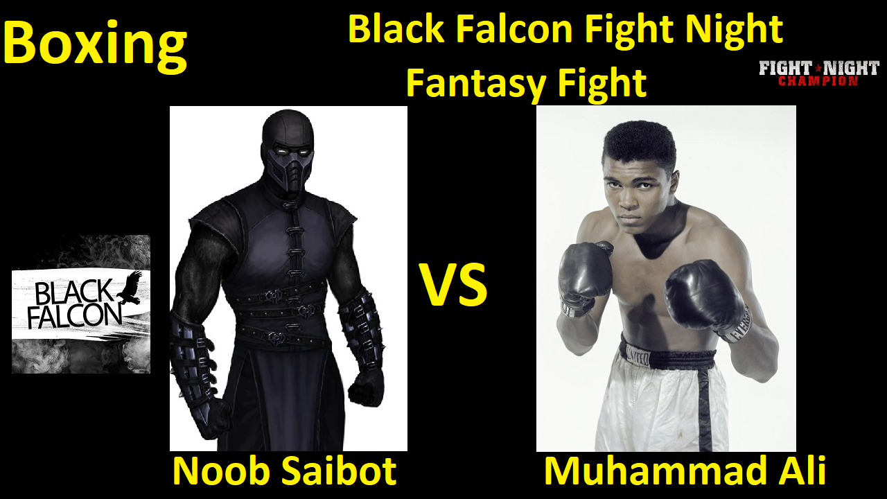 Нуб Сайбот против Мухаммеда Али БОЙ В FIGHT NIGHT CHAMPION FANTASY FIGHT