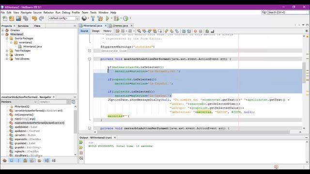 13. VENTANAS en JAVA 【 COMBO BOX, LIST BOX y CHECK BOX 】 смотреть онлайн