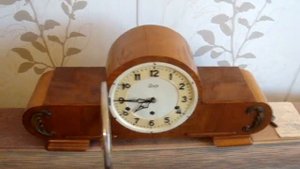 Часы настольные, каминные ОЧЗ с четвертным боем 1964 г.