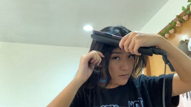 how i style my curtain bangs pt.2 | pinterest styled bangs ;) смотреть онлайн