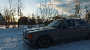 #topexhaust Mercedes-Benz W126 V8 5.0 Sound & Drift.