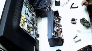 Ремонт магнитолы sanyo m-w22k. Замена трансформатора. Переключили на 110 вольт.