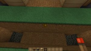 Как сделать дверь из блоков в minecraft
