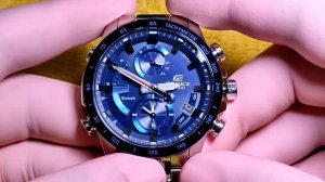 How to Set the TIME Casio EDIFICE EQB-900