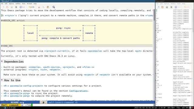 Magit: the productive Git client in Emacs смотреть онлайн