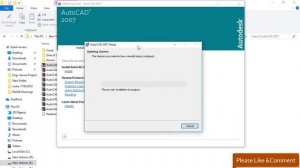 AutoCAD 2007 Installation with problem solve in Windows 7,8,8.1,10(অটোক্যাড Install করার সহজ নিয়ম)